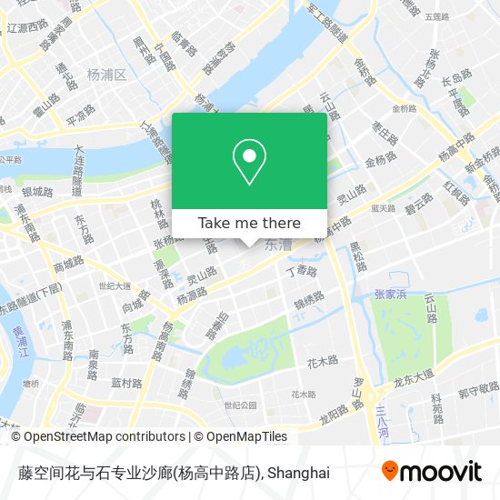 藤空间花与石专业沙廊(杨高中路店) map