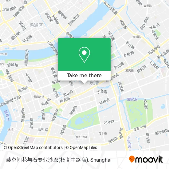 藤空间花与石专业沙廊(杨高中路店) map