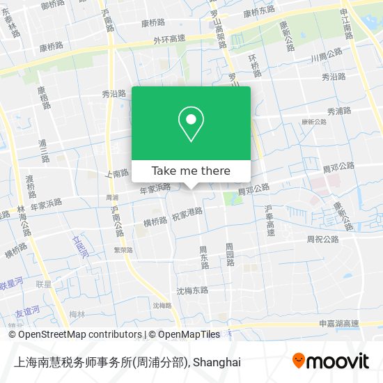 上海南慧税务师事务所(周浦分部) map