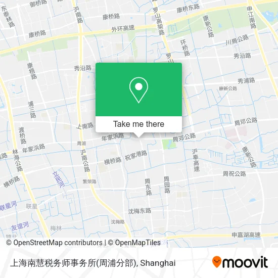 上海南慧税务师事务所(周浦分部) map