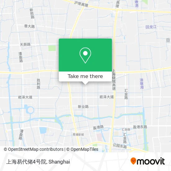 上海易代储4号院 map
