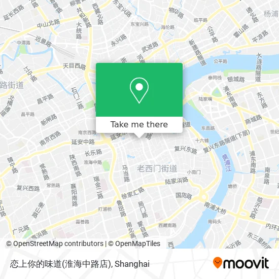 恋上你的味道(淮海中路店) map