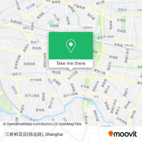 江桥鲜花店(靖远路) map