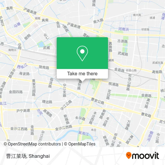 曹江菜场 map
