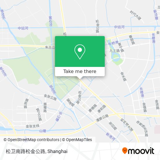 松卫南路松金公路 map