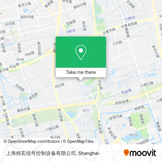 上海炜实信号控制设备有限公司 map