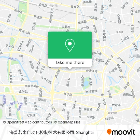 上海普若米自动化控制技术有限公司 map