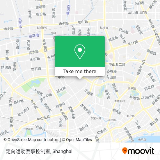 定向运动赛事控制室 map