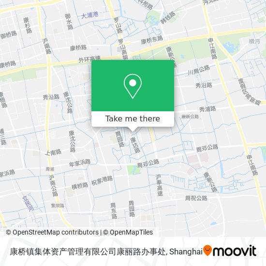 康桥镇集体资产管理有限公司康丽路办事处 map