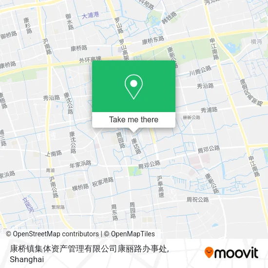 康桥镇集体资产管理有限公司康丽路办事处 map