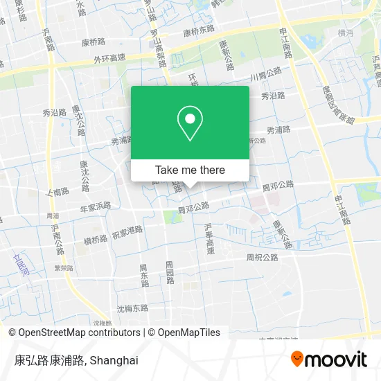 康弘路康浦路 map