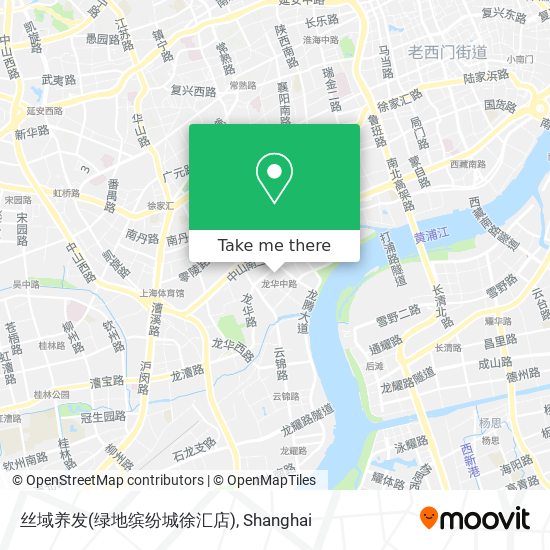 丝域养发(绿地缤纷城徐汇店) map