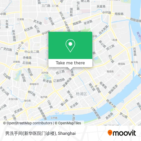 男洗手间(新华医院门诊楼) map