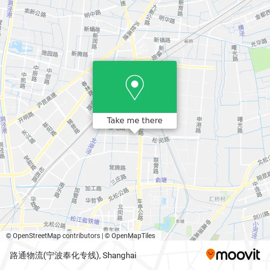 路通物流(宁波奉化专线) map