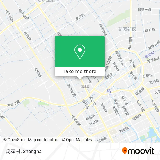 庞家村 map