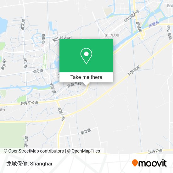 龙城保健 map