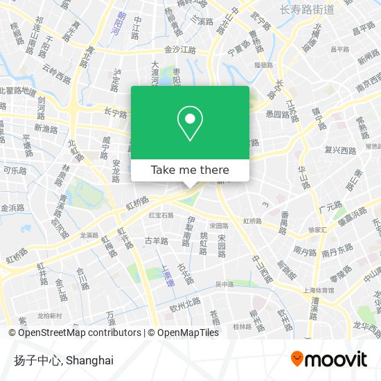 扬子中心 map