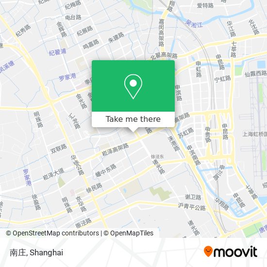 南庄 map