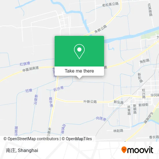 南庄 map