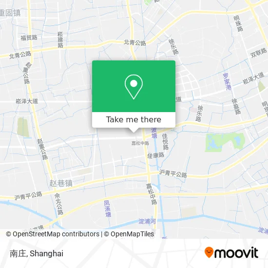 南庄 map