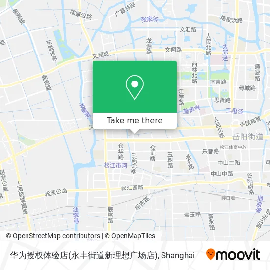 华为授权体验店(永丰街道新理想广场店) map