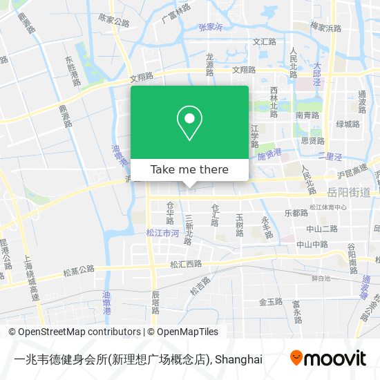 一兆韦德健身会所(新理想广场概念店) map