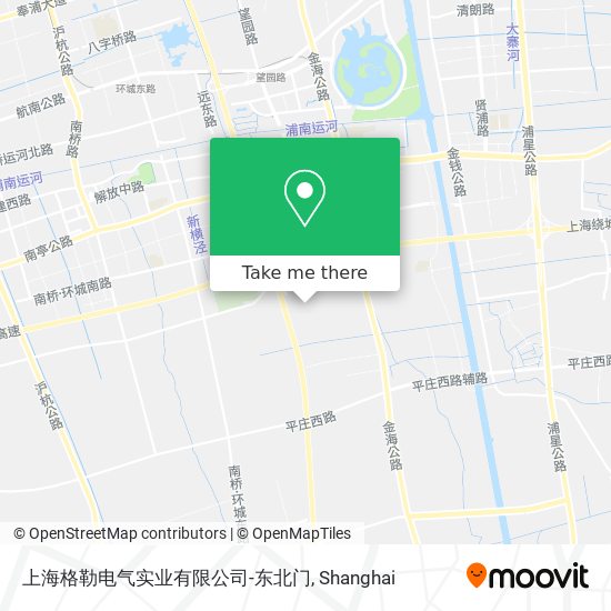 上海格勒电气实业有限公司-东北门 map
