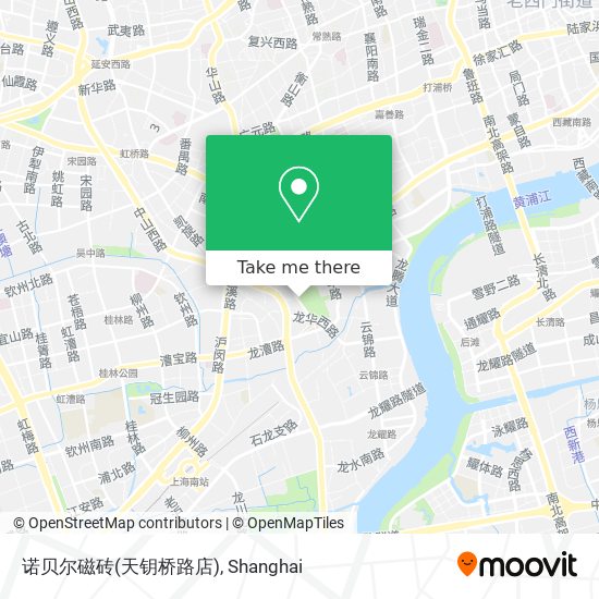 诺贝尔磁砖(天钥桥路店) map