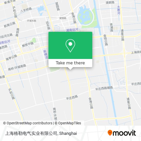 上海格勒电气实业有限公司 map