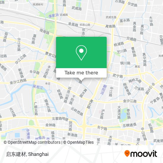 启东建材 map
