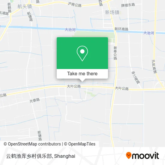 云鹤渔库乡村俱乐部 map