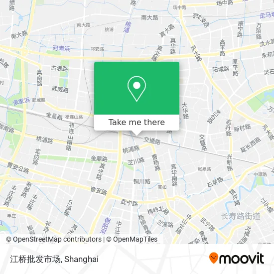 江桥批发市场 map