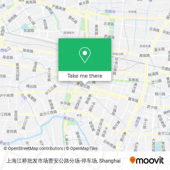 上海江桥批发市场曹安公路分场-停车场 map