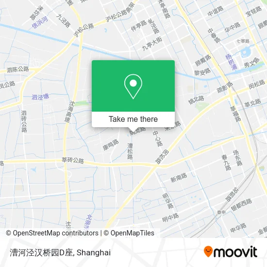 漕河泾汉桥园D座 map