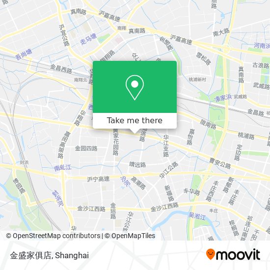 金盛家俱店 map