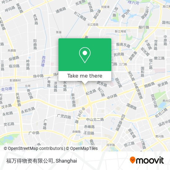 福万得物资有限公司 map