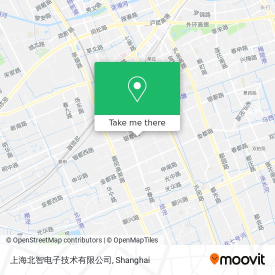 上海北智电子技术有限公司 map