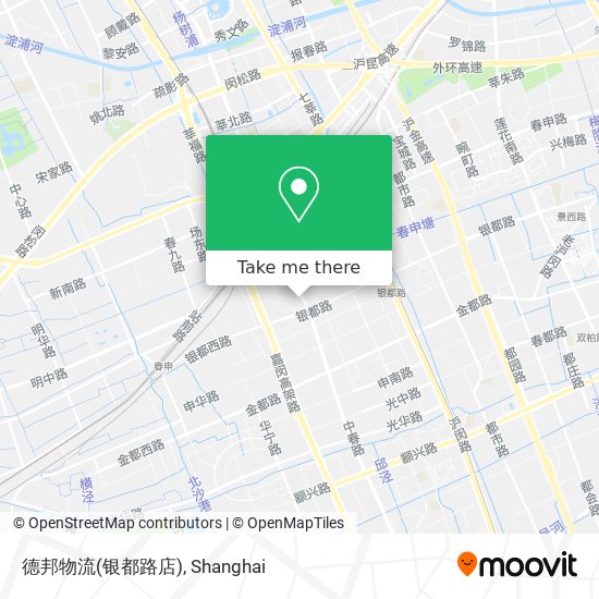 德邦物流(银都路店) map