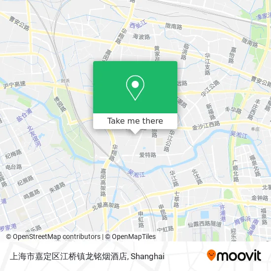 上海市嘉定区江桥镇龙铭烟酒店 map