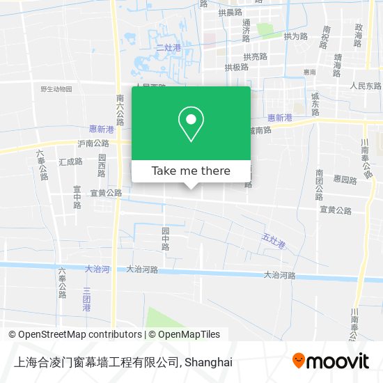 上海合凌门窗幕墙工程有限公司 map