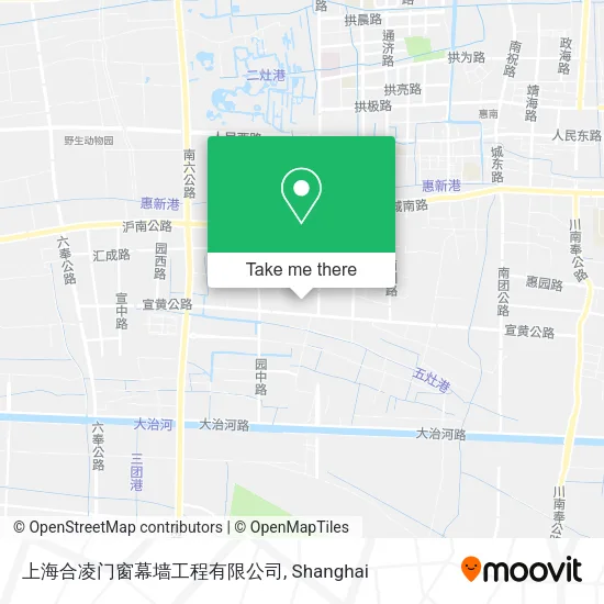 上海合凌门窗幕墙工程有限公司 map