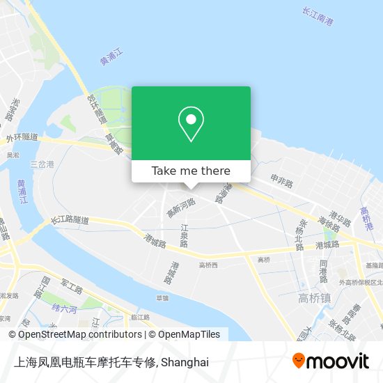 上海凤凰电瓶车摩托车专修 map