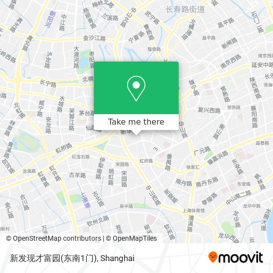 新发现才富园(东南1门) map