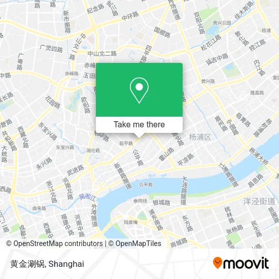 黄金涮锅 map