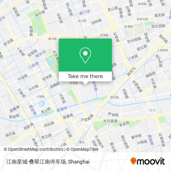 江南星城-叠翠江南停车场 map