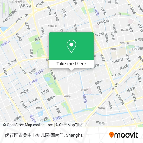 闵行区古美中心幼儿园-西南门 map