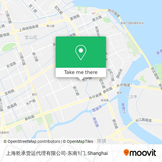 上海乾承货运代理有限公司-东南1门 map