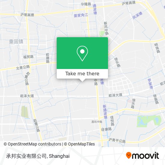 承邦实业有限公司 map