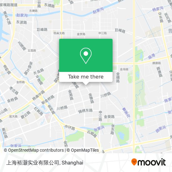 上海裕灏实业有限公司 map