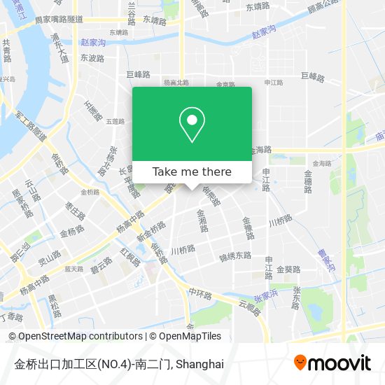 金桥出口加工区(NO.4)-南二门 map